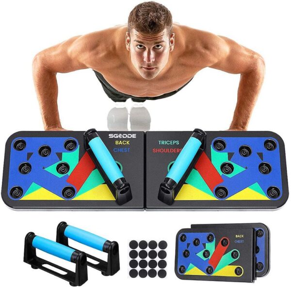 Prancha Para Flexão Multifuncional Treino De Resistência - Imagem 7